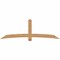 Ekena Millwork Bellingham Timber Gable Bracket, Western Red Cedar, 96"W x 32"H x 1 1/2"D x 5 1/2"F, 8/12 Pitch GBW096X32X0206BEL00SWR - alternate 1